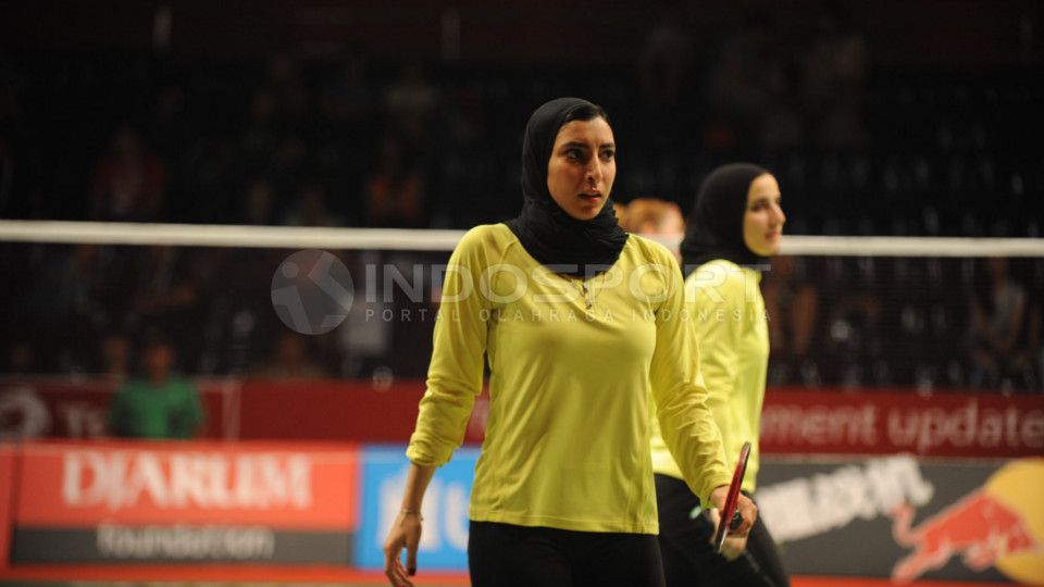 Menilik rekor pertemuan duet pebulutangkis ganda putri Mesir Nadine Ashraf/Menna El-Tanany ketika melawan Indonesia. Copyright: © Ratno Prasetyo/INDOSPORT